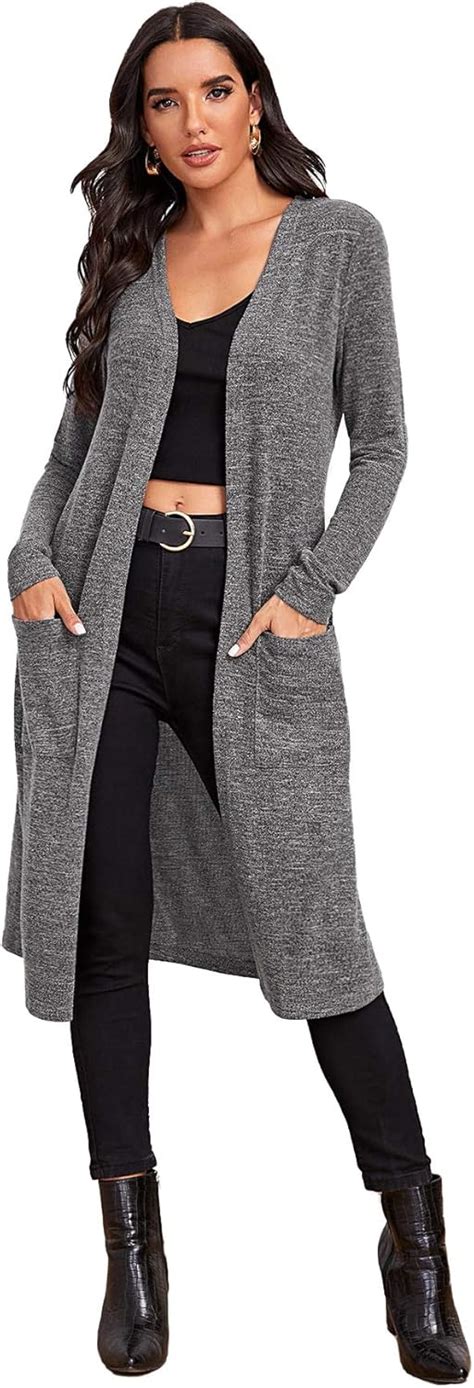 shein cardigan|ladies long cardigans from shein.